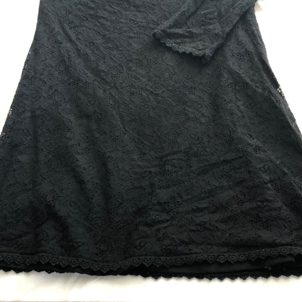 Asymmetrical Lace Mini Dress - Picture 3 of 3